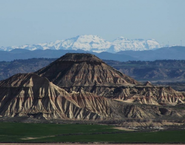  Giornata limpida a Las Bardenas 